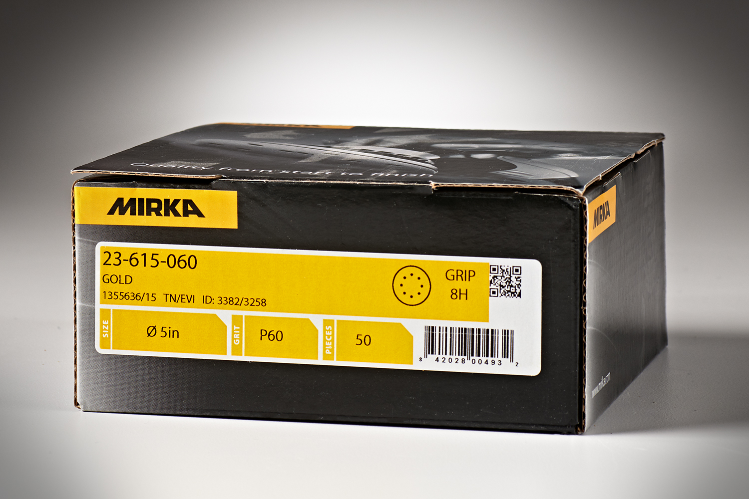 Mirka Abrasives Gold 8 Psa Disc 100g 50 Pk 23-352-100