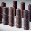 Clesco Spiral Coated Abrasive Sanding Sleeves 12 D x 2 L Multi-Pack 3 Each 5080120 Grit SS-008032-9PK