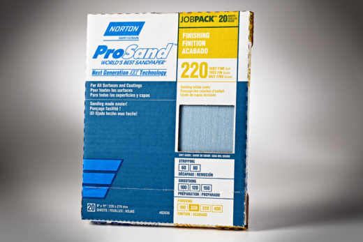 Norton 3X ProSand 9” x 11” Sanding Sheets, 220-Grit 01