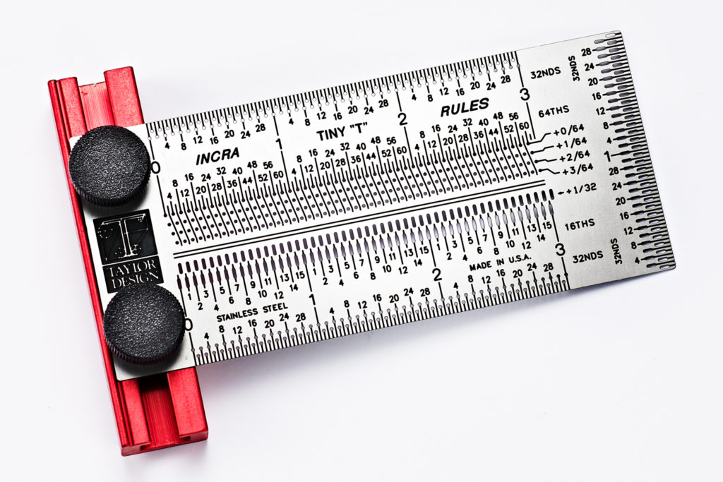 Incra Precision Tiny 3” T-Rule 01