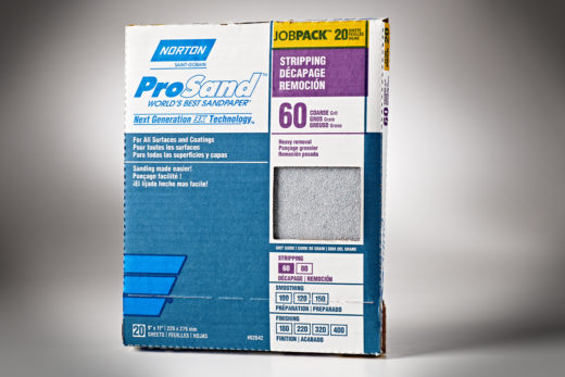 Norton 3X ProSand 9” x 11” Sanding Sheets, 60-Grit 01