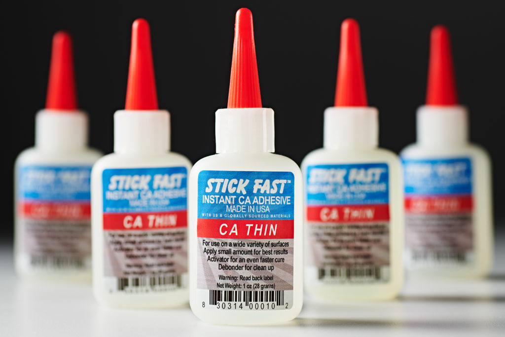 Stick Fast Yellow Stick Fast CA Thin 1 Oz | The Woodsmith Store