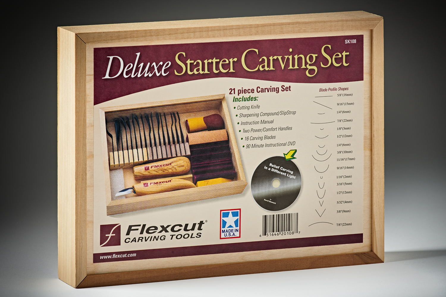 Flexcut 20-Piece Carving Starter Set