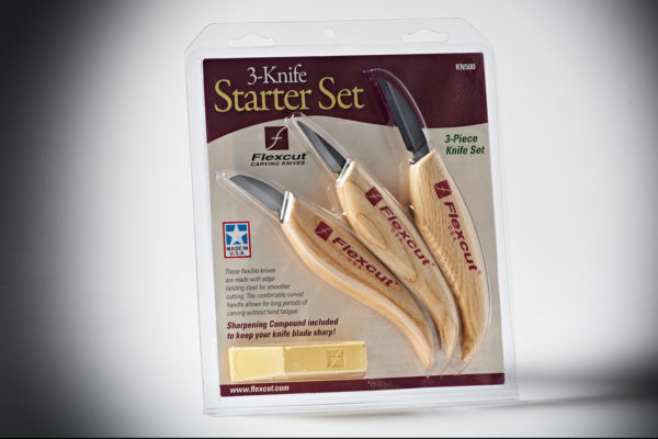 Flexcut 3-Knife Starter Set #KN500-1