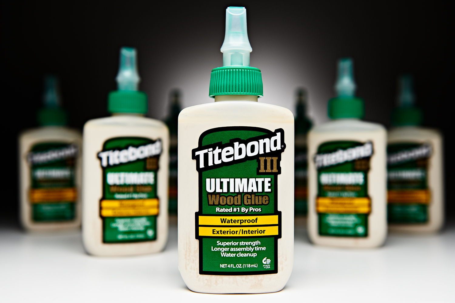 Lot of 3 Titebond III Ultimate Wood Glue Waterproof Exterior/Interior 10 oz