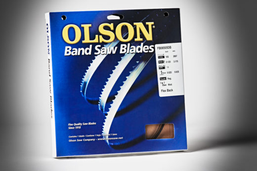 Olson Saw FB23105DB 1/2 by 0.025 by 105-Inch HEFB Band 3 TPI Hook Saw Blade 