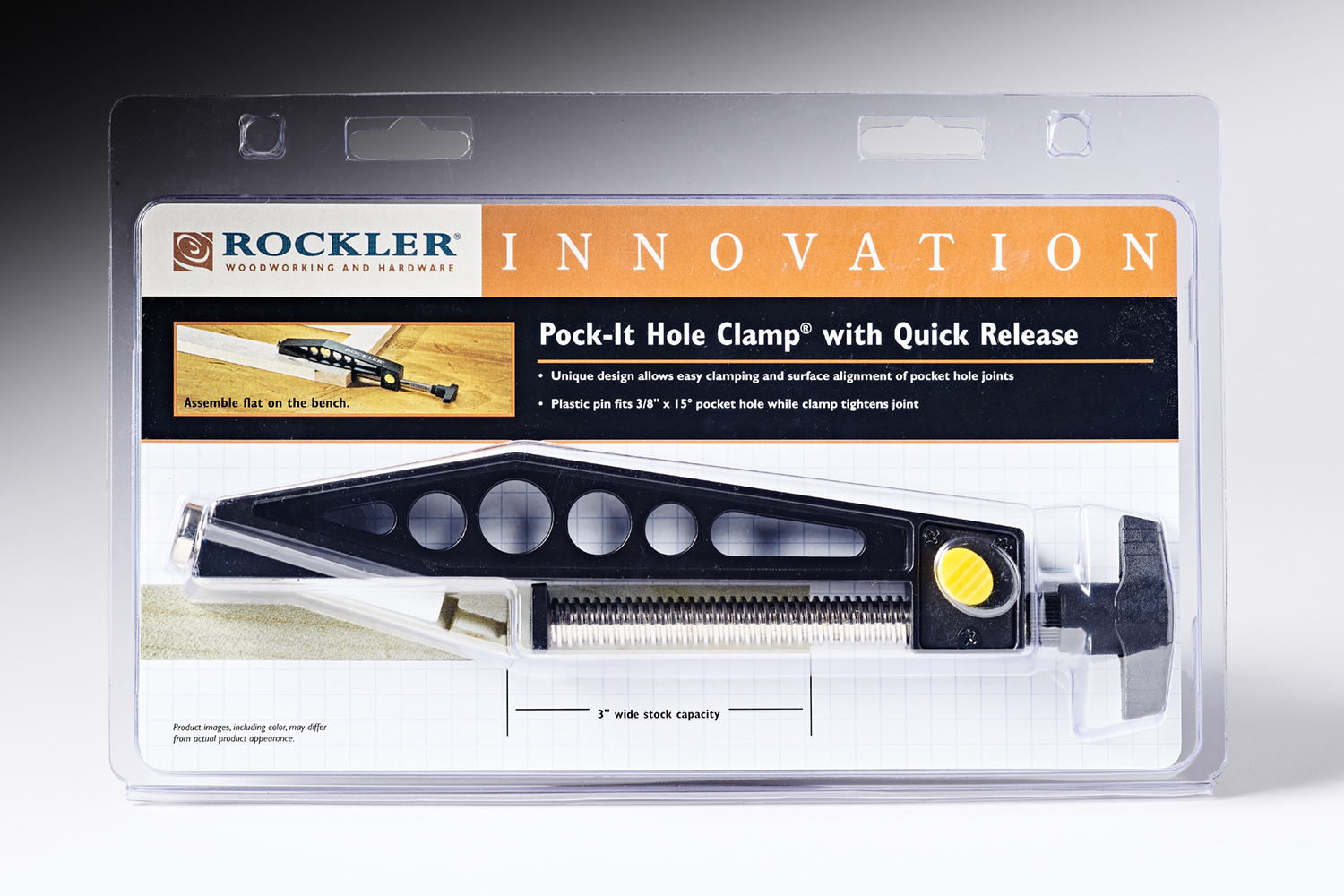 Pock-it Hole Clamp New Sealed Rockier  Innovation Pock It Hole Clamp Jig Drill 