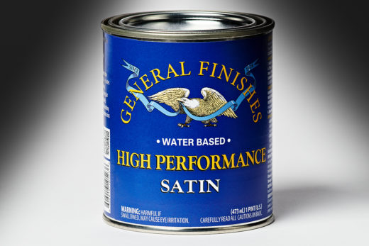 General Finishes Satin High Performance Polyurethane Water Based Topcoat
