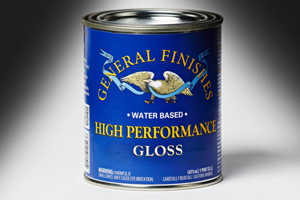 General Finishes Gloss High Performance Polyurethane Water Based Topcoat