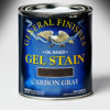 519102 General Finishes Gel Stain Carbon Gray Oil Based Quart
