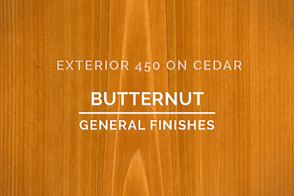 General Finishes Exterior 450 Stain Butternut Water Based