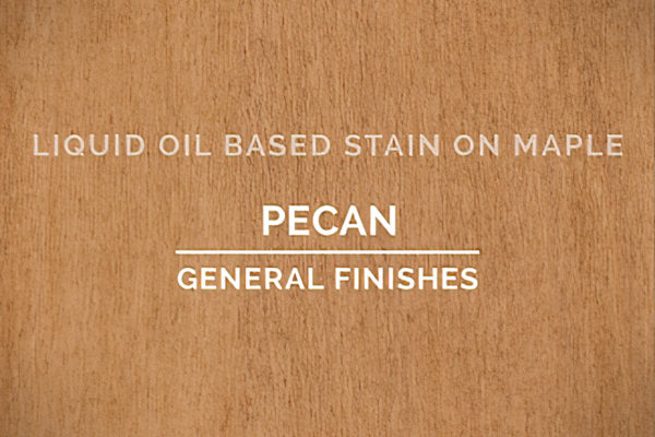 General Finishes Pecan Oil Based Penetrating Wood Stain Quart
