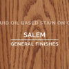 General Finishes Salem Oil Based Penetrating Wood Stain Quart