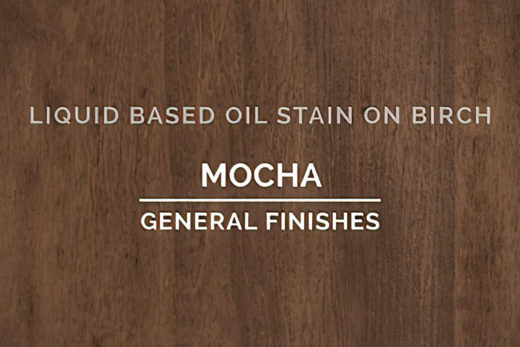 General Finishes Mocha Oil Based Penetrating Wood Stain Quart