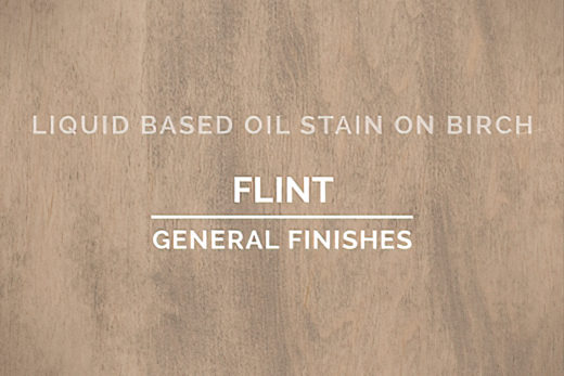 General Finishes Flint Oil Based Penetrating Wood Stain Quart