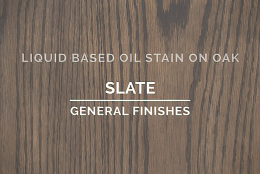 General Finishes Slate Oil Based Penetrating Wood Stain Quart