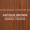General Finishes Antique Brown Stain Water Based