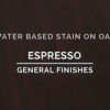 General Finishes Espresso Stain Water Based