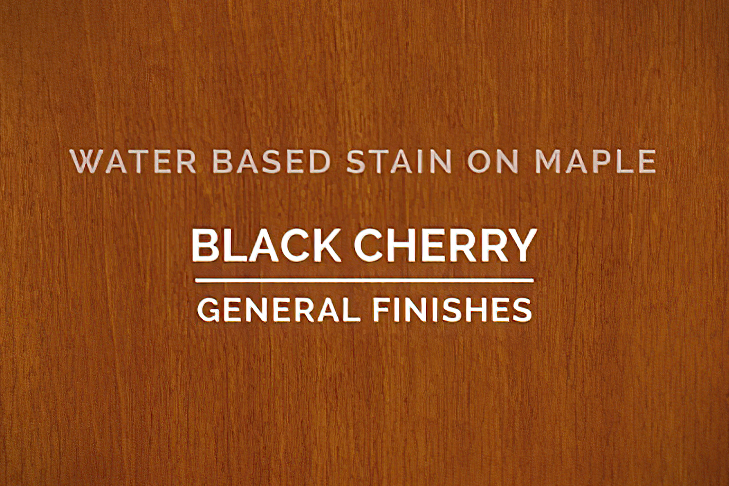 General Finishes Black Cherry Stain Water Based