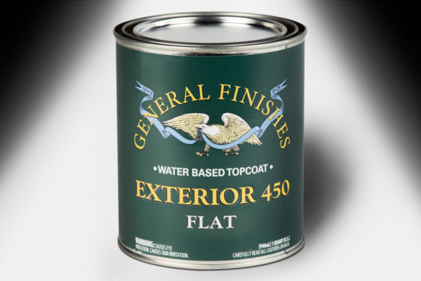General Finishes Exterior 450 Topcoat Flat Water Based