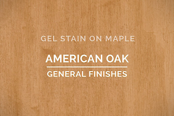 General Finishes American Oak Gel Stain Oil