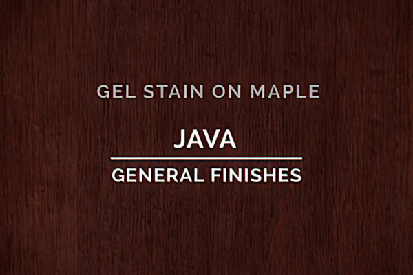 General Finishes Java Gel Stain Oil Based