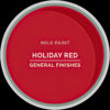 General Finishes Milk Paint Holiday Red Water Based
