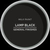 General Finishes Milk Paint Lamp Black Water Based