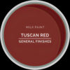 General Finishes Milk Paint Tuscan Red Water Based