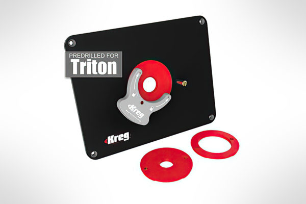 Kreg Precision Router Table Insert Plate - Predrilled for Triton PRS4034