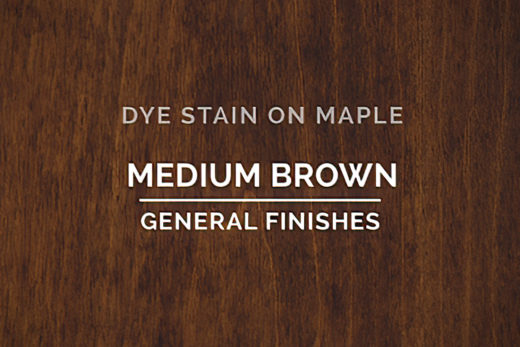 General Finishes Medium Brown Dye Pint
