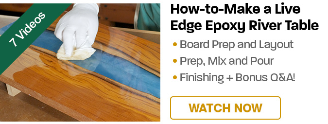 Live Edge Epoxy Table
