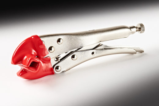 Locking Soft-Grip Pliers for Pen Disassembly PKDISGRIP