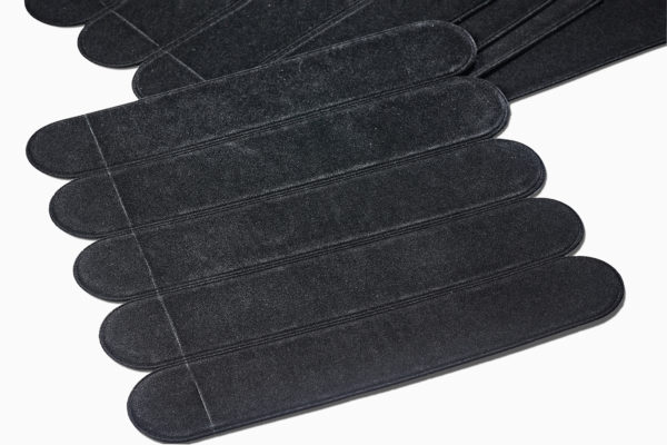 Black Suede textured pen sleeves Pack of 30 PKPOUCH30A