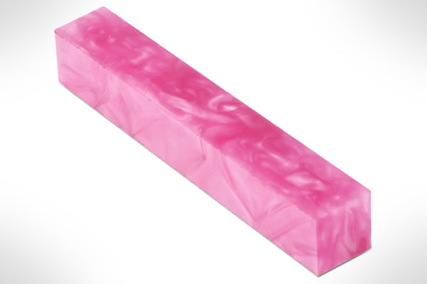 Aquapearl Hot Pink Pearl 3/4 in. x 5 in. Pen Blank AQB15X PSI