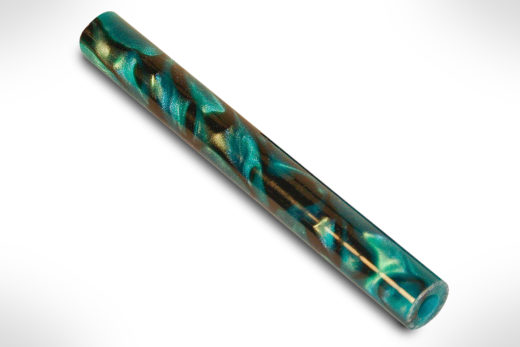Aquapearl Green and Black Pre-Drilled 5/8 in.dia x 5 in. Pen Blank AQP06 PSI