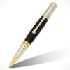 Majestic Squire Gold TN and Chrome Ballpoint Twist Pen Kit PKMAJSQ1