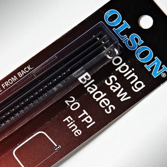 Olson 4pk Coping Saw Blades 6-1/2″ Long | The Woodsmith Store