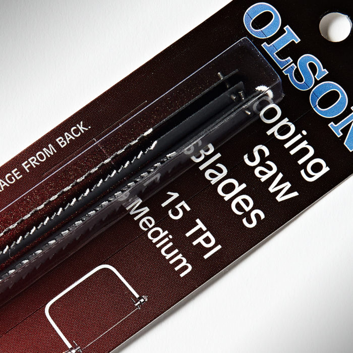 Olson 4pk Coping Saw Blades 6-1/2″ Long | The Woodsmith Store