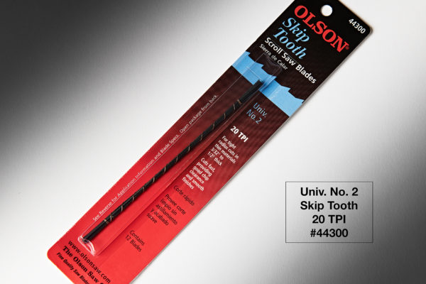 Olson Skip Tooth Blades 12pk 5″ Long 2 Univ .029" x .012" 20TPI FR44300