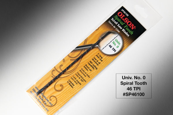 Olson Plain End Spiral Tooth Blades 12pk 5″ Long 4 Univ .041" 36TPI SP46500