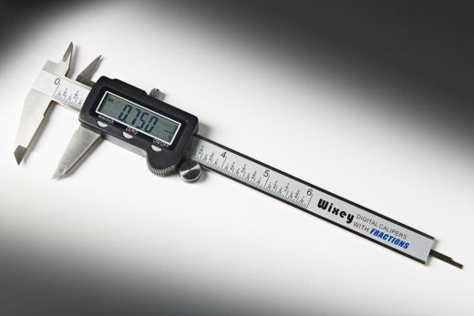 Wixey Digital Calipers with Fractions WR100