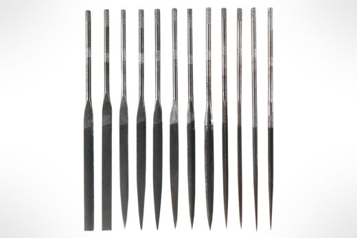 General 12pc Tool Steel Needle File Set S475