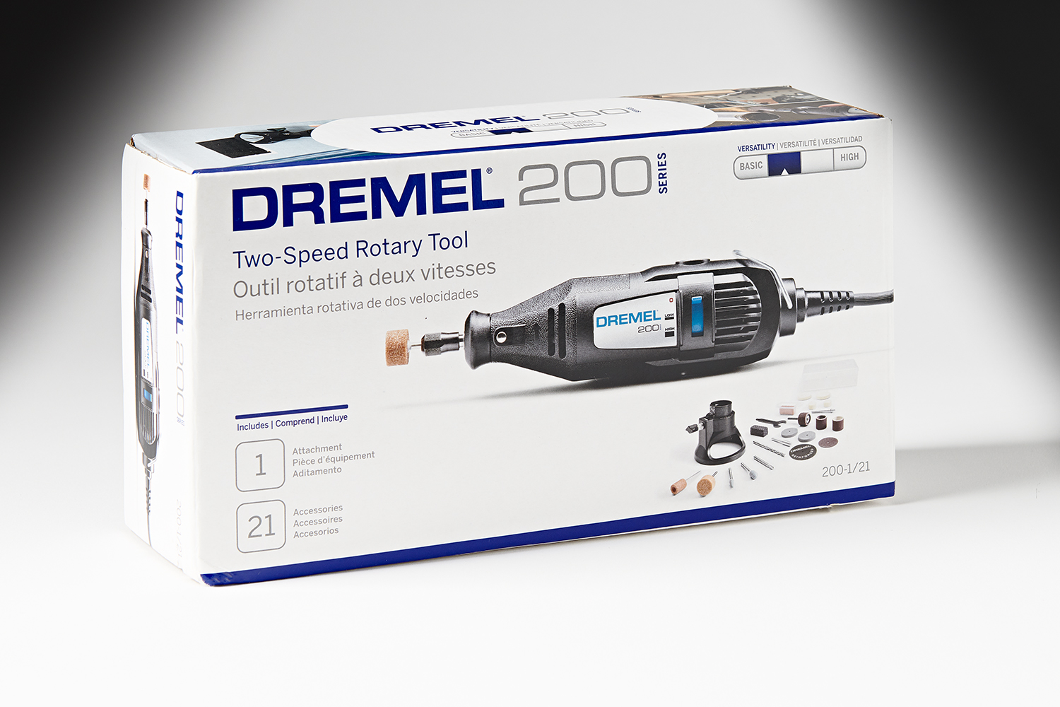 Dremel 200 2-speed Corded 0.86-Amp Multipurpose Rotary Tool Kit at