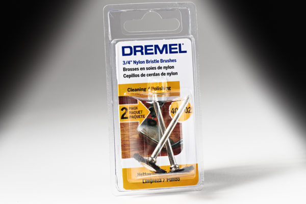 Dremel 403-02 3/4" Nylon Bristle Brushes 403-02