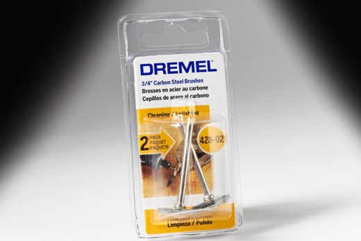 Dremel 428-02 3/4" Carbon Steel Brushes 428-02