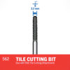 Dremel 562 1/8" Tile Cutting Bit 562