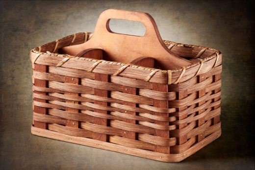 Troyer Baskets Natural Medium Utensil Basket