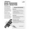 Big Horn High Pressure Glue Injector 19405