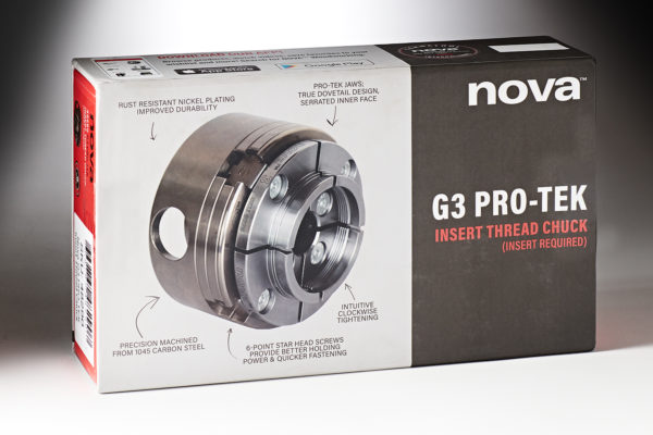 Nova Pro-Tek G3 Insert Thread Chuck & Jaws 48290